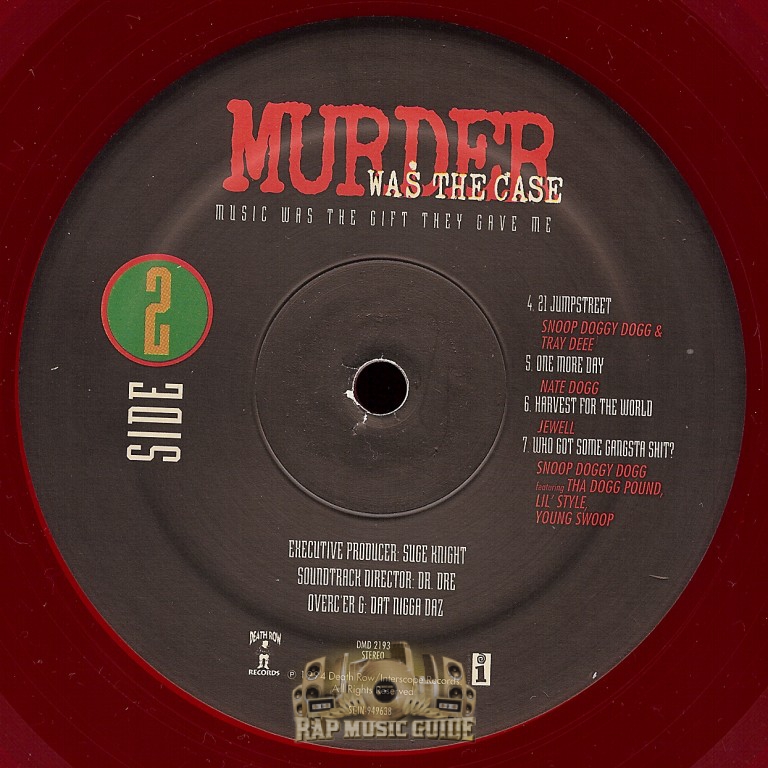 Snoop Doggy Dogg Murder Was The Case, Music Was The Gift They Gave ME